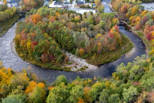 Scenic RV camping at Little Town Campground in Littleton, New Hampshire